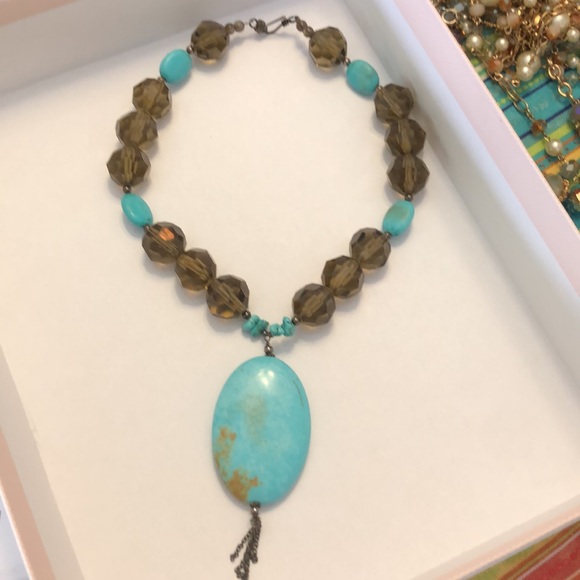 🏝Stunning Turquoise Necklace🏝 - Picture 9 of 9